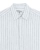 Image de Chemise lin fines rayures Cambridge unité 3 XL KAKI