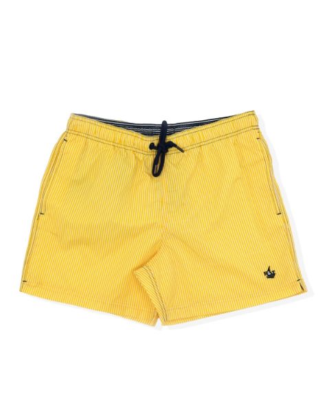 Image de Short de bain fines rayures XL JAUNE