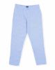 Image de Pantalon lin élastiqué à rayures 3 XL CIEL
