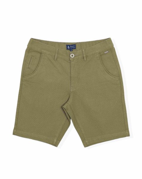 Image de Bermuda coton Spandex Dobby 40 OLIVE
