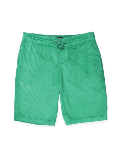 Image de Bermuda velours côtelé élastiqué M VERT MOUSSE