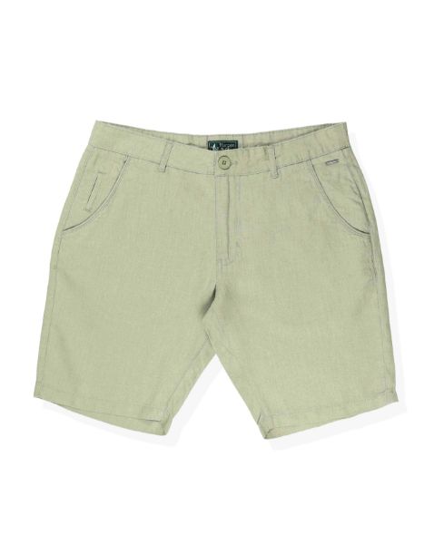 Image de Bermuda lin classic 48 KAKI
