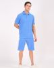 Image de Polo velours éponge uni M LAVANDE