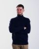 Image de Pull cachemire col roulé XL MARINE