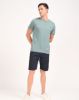 Image de T shirt coton bio-wash col rond M LAGON