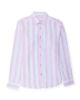 Image de Chemise en lin manches longues larges rayures L ROSE