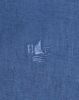 Image de Chemise lin unie col Mao M MARINE
