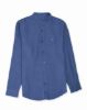 Image de Chemise lin unie col Mao 3 XL MARINE