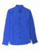 Image de Chemise lin unie 2 XL COBALT