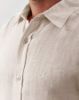 Image de Chemise lin unie L CREME