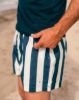Image de Short de bain larges rayures S MARINE