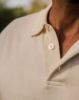 Image de Polo en tricot léger 100 % coton bio XL CREME