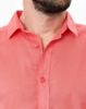 Image de Chemise en voile de coton manches longues M INCARNAT