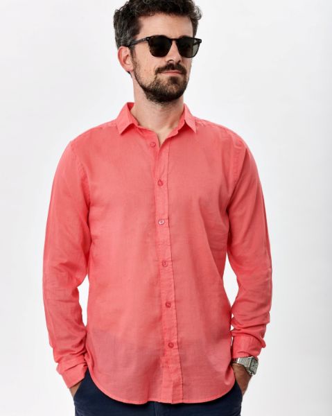 Image de Chemise en voile de coton manches longues 2 XL INCARNAT
