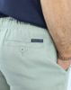 Image de Pantalon lin élastiqué L KAKI