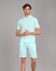 Image de Polo velours éponge uni L VERT MENTHE