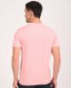 Image de T shirt coton bio-wash col rond M VIEUX ROSE