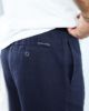 Image de Pantalon lin élastiqué S MARINE