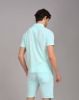 Image de Polo chemise boutonné velours éponge 3 XL VERT MENTHE