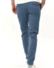 Image de Pantalon coton Lycra structuré 44 BLEU